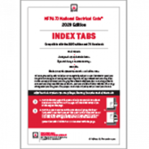 NFPA 70: National Electrical Code Tabs 2020