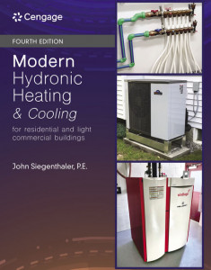 Modern Hydronic Heating & Cooling for Residential and Light Commercial Buildings 4th Edition