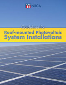Guidelines For Roof-Mounted Photovoltaic System Installations