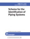 ASME A13.1 Scheme for the Identification of Piping Systems