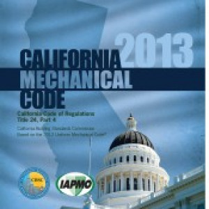 California Mechanical Code, 2013 Edition