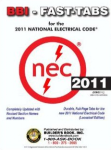 NFPA 70: National Electrical Code 2011 Tabs