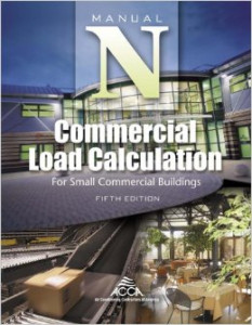 ACCA Manual N: Load Calculation for Commercial Summer and Winter Air Conditioning