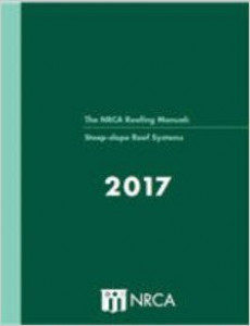 NRCA Roofing Manual: Steep-Slope Roof Systems 2017