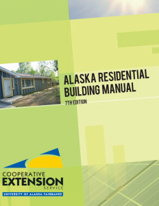 Alaska Residential Building Manual