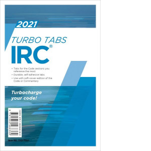 International Residential Code for One and Two Family Dwellings Turbo Tabs 2021